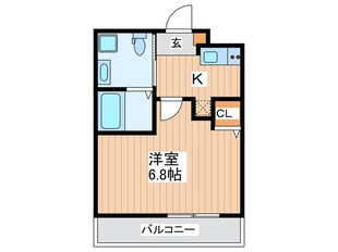 ＬＩＢ　ＴＯＵＤＡの物件間取画像